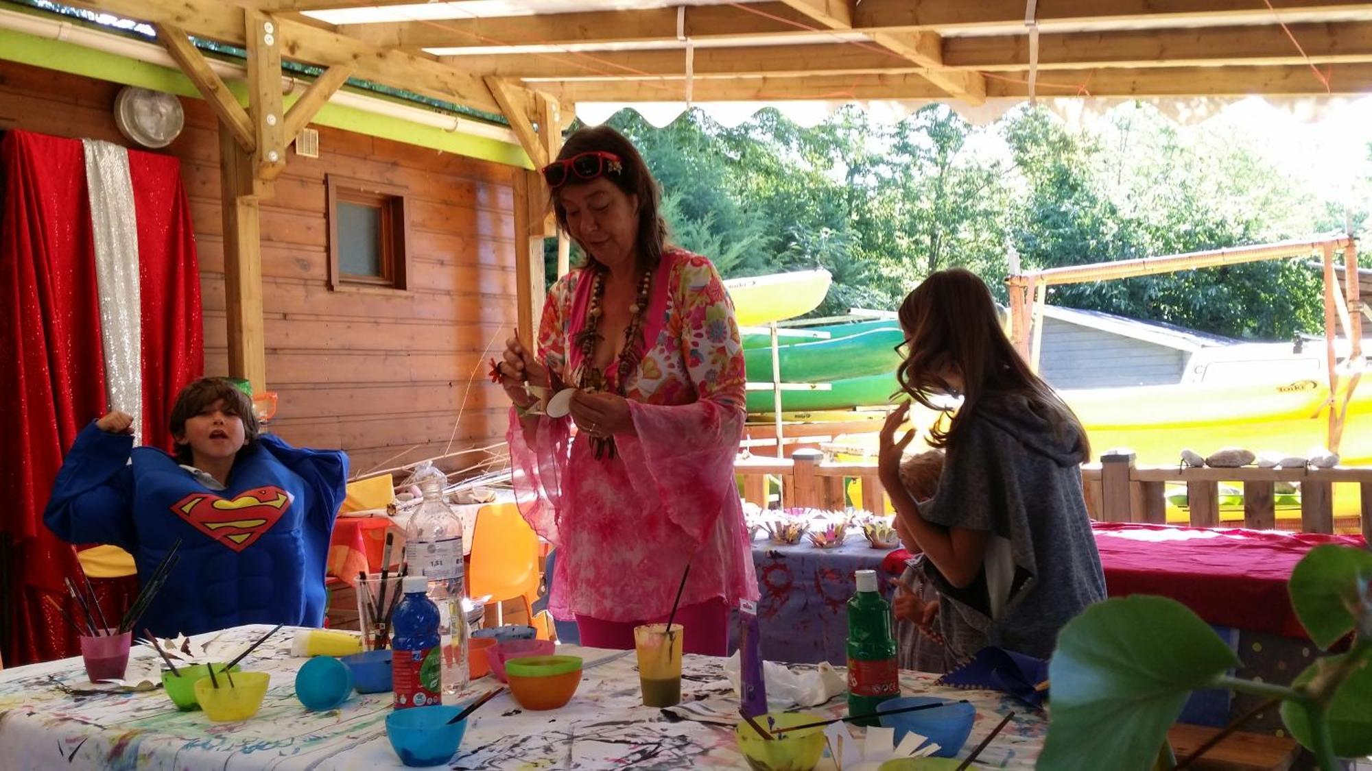 Camping La Digue Chauzon Экстерьер фото